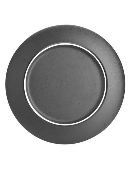 Assiettes plates rondes Olympia Fusion 270mm - Lot de 4