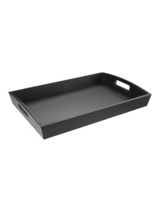 Grand plateau de service Olympia en bambou noir 510x350mm 2
