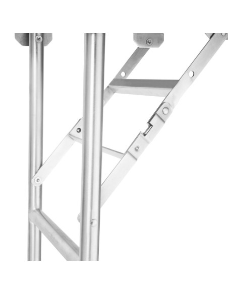 Table pliante inox Vogue 1830x760x780 - solide et pratique