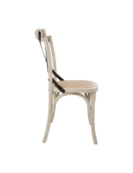 Chaises en chêne Bolero sable - lot de 2