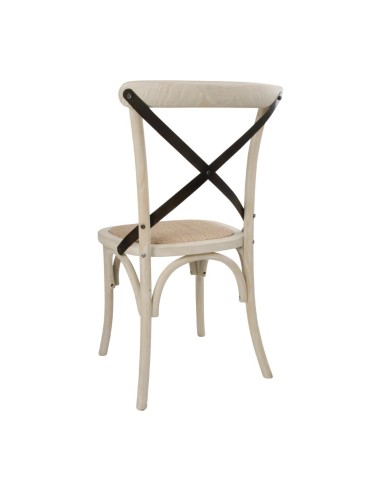 Chaises en chêne Bolero sable - lot de 2