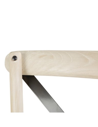 Chaises en chêne Bolero sable - lot de 2