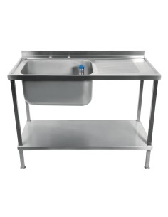 Plonge inox soudée Holmes 1000mm - Vogue 2
