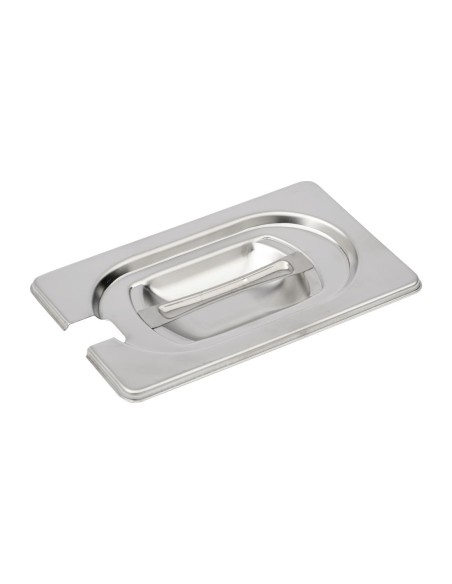 Couvercle inox avec encoche GN 1/9 - Gastro M