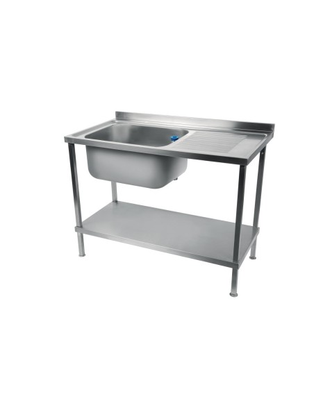 Plonge inox soudée Holmes 1000mm - Vogue