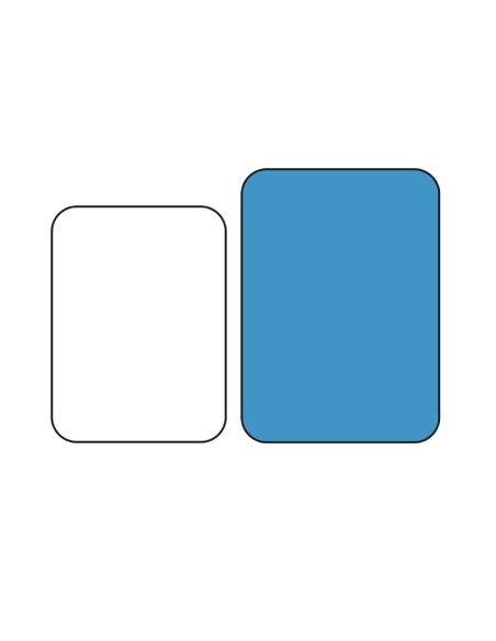 Plateau stratifié Madeira Cambro chêne brun 46 cm - NSF