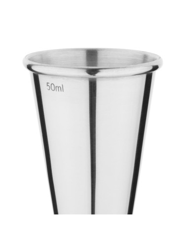 Mesure de bar conique Olympia 25ml/50ml inox