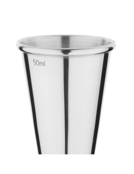 Mesure de bar conique Olympia 25ml/50ml inox