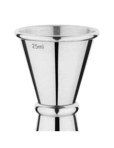 Mesure de bar conique Olympia 25ml/50ml inox