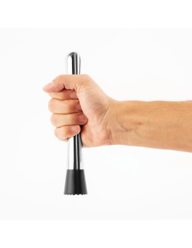 Pilon inox avec bout silicone - Olympia