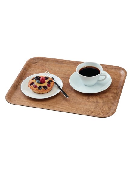 Plateau stratifié Madeira Cambro 43 cm - bois