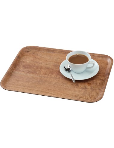 Plateau stratifié Madeira Cambro 43 cm - bois