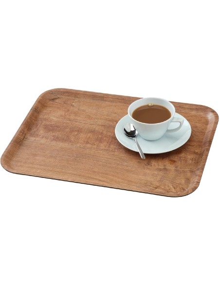 Plateau stratifié Madeira Cambro 43 cm - bois