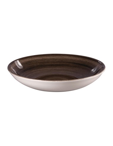 Bols Churchill Stonecast Patina Black 248mm - Lot de 12