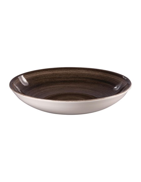 Bols Churchill Stonecast Patina Black 248mm - Lot de 12