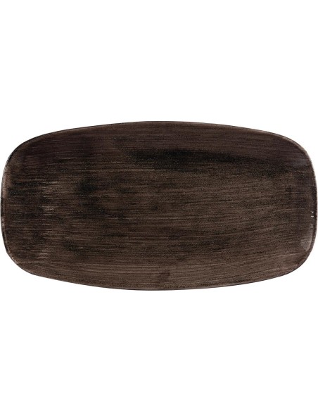 Assiettes oblongues Churchill Stonecast 355mm - Lot de 6