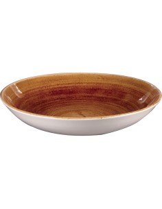Assiettes coupes rondes Churchill Stonecast 248mm - Lot de 12
