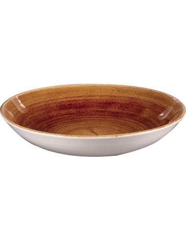 Assiettes coupes rondes Churchill Stonecast 248mm - Lot de 12