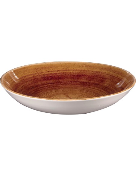 Assiettes coupes rondes Churchill Stonecast 248mm - Lot de 12