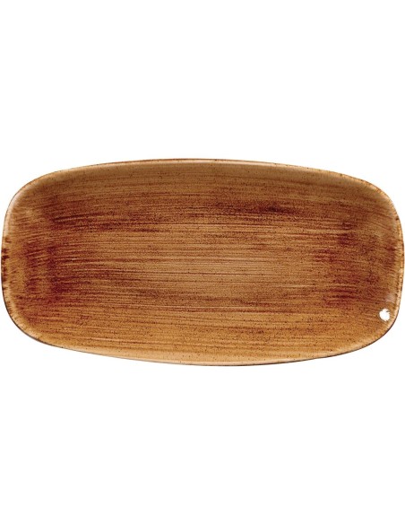 Assiettes oblongues Churchill Stonecast 298mm - Lot de 12