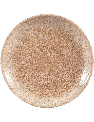 Assiettes rondes Churchill Raku 165 mm - Lot de 12