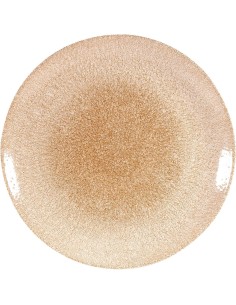 Assiettes Churchill Raku Orange 288mm - Lot de 12