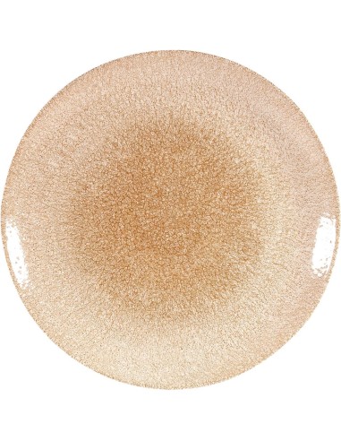 Assiettes Churchill Raku Orange 288mm - Lot de 12