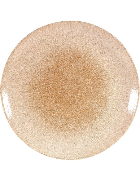 Assiettes Churchill Raku Orange 288mm - Lot de 12