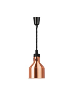 Lampe chauffante rétractable Buffalo finition cuivre