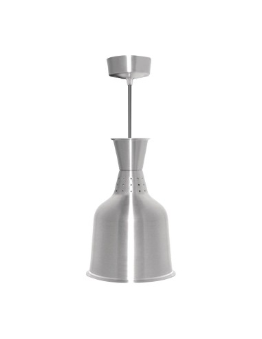 Lampe chauffante Buffalo métal brossé 250W