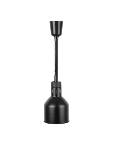 Lampe chauffante rétractable Buffalo noir mat 250W