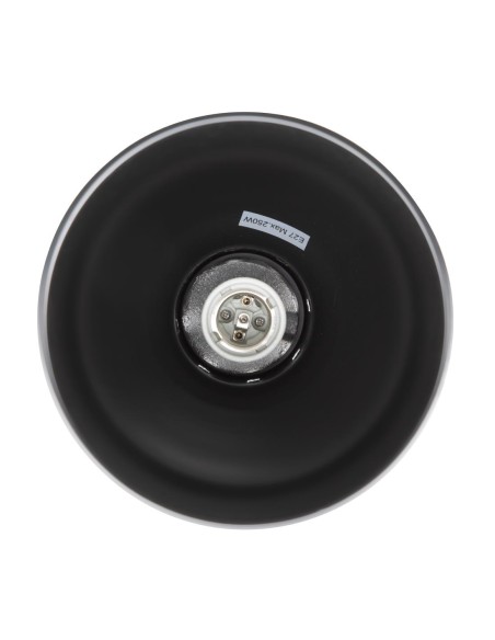 Lampe chauffante rétractable Buffalo noir mat 250W