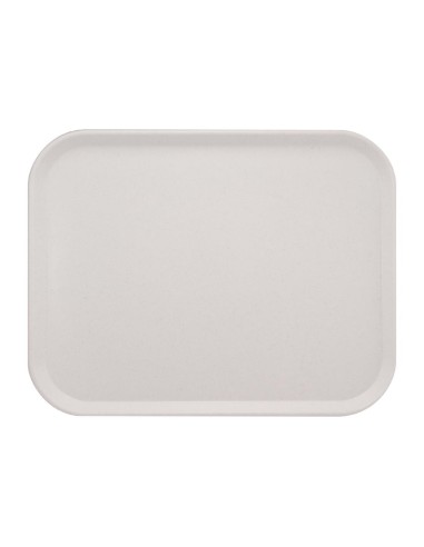 Plateau de service polyester Roltex 460x360 mm gris moucheté