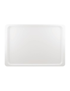 Plateau de service polyester blanc Roltex 530x370 mm