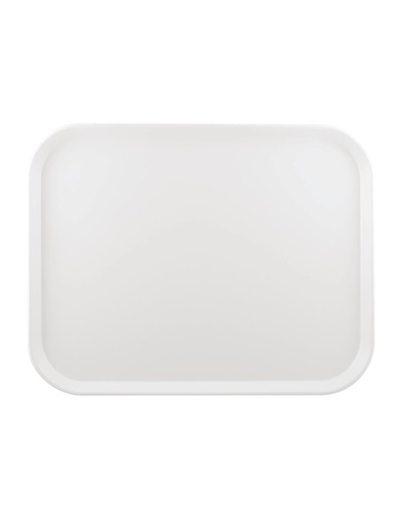 Plateau de service polyester blanc 460x360 mm - Roltex