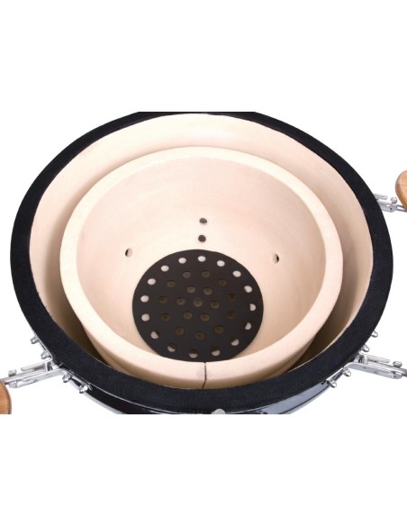 Barbecue kamado Buffalo sur chariot - 560 mm