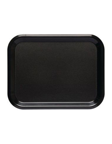 Plateau Roltex Nordic noir 430x330 mm - ergonomique et léger