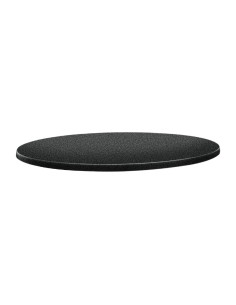 Plateau rond Topalit Classic Line 70 cm anthracite - robuste et résistant