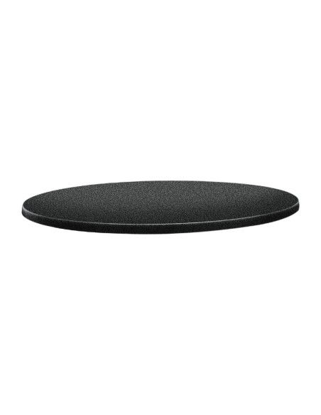 Plateau rond Topalit Classic Line 70 cm anthracite - robuste et résistant