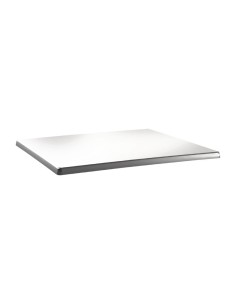 Plateau Topalit Classic Line 110x70 cm blanc - résistant UV