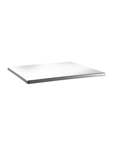 Plateau Topalit Classic Line 110x70 cm blanc - résistant UV