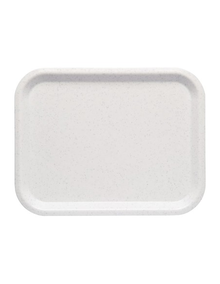 Plateau Roltex Nordic 360x280 mm blanc - ABS ergonomique