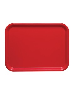 Plateau Roltex Nordic 360x280mm rouge - ABS léger