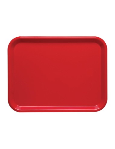 Plateau Roltex Nordic 360x280mm rouge - ABS léger