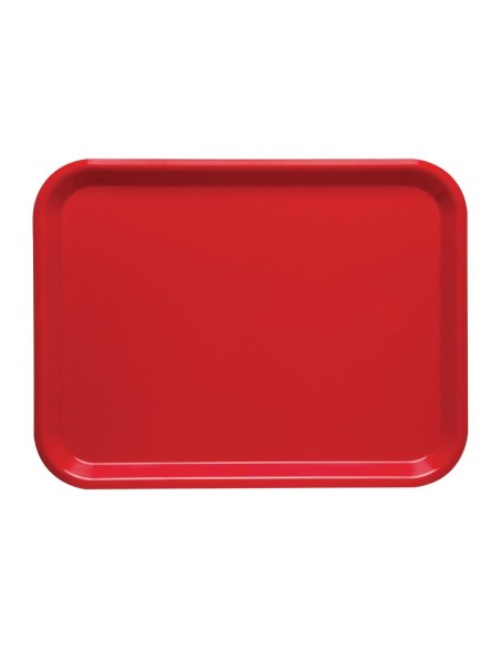 Plateau Roltex Nordic 360x280mm rouge - ABS léger