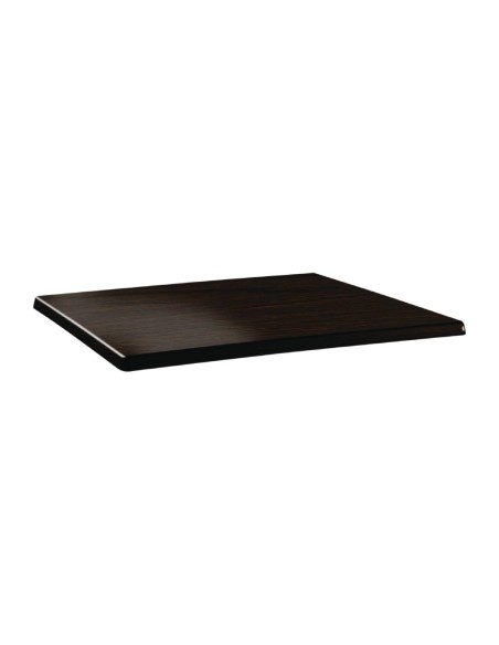 Plateau de table Topalit Classic Line 120x80 cm wengé