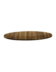 Plateau de table rond Topalit Classic Line 60cm Atacama Cherry