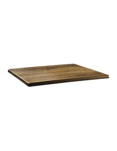 Plateau Topalit Classic Line 120x80 cm Atacama Cherry - Résistant UV