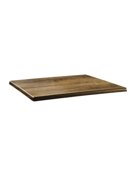 Plateau Topalit Classic Line 120x80 cm Atacama Cherry - Résistant UV