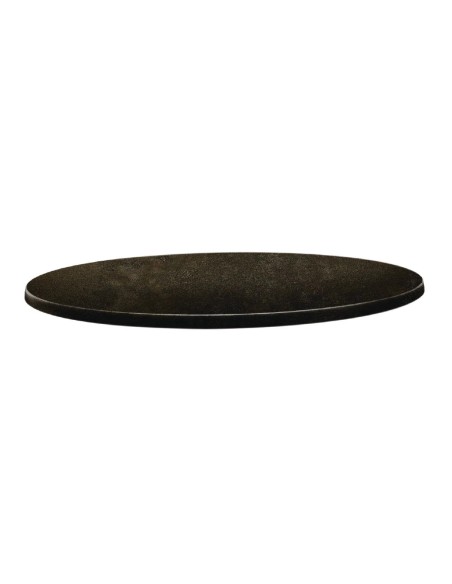 Plateau rond Topalit Classic Line 70 cm cyprus métal